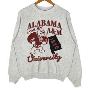 AAMU Alabama A&M University Sweatshirt Retro Alabama A&M Bulldogs Football Shirt